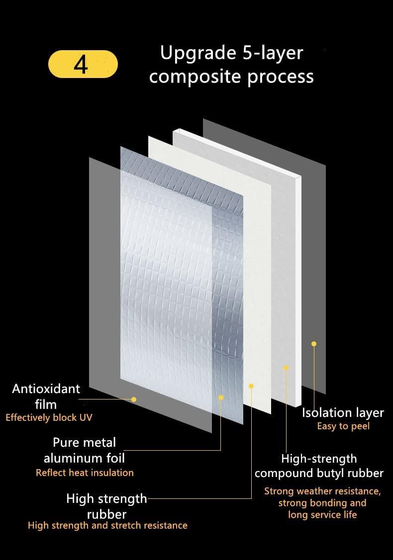 Waterproof Repair Aluminum Foil Tape