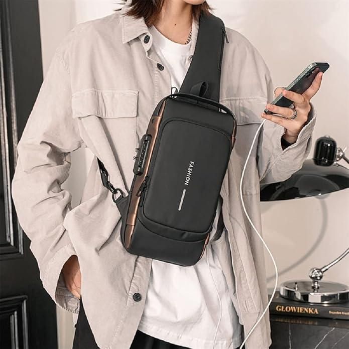 "Versatile Sling Bag for Men & Women – Stylish, Compact, and Durable Everyday Carry"