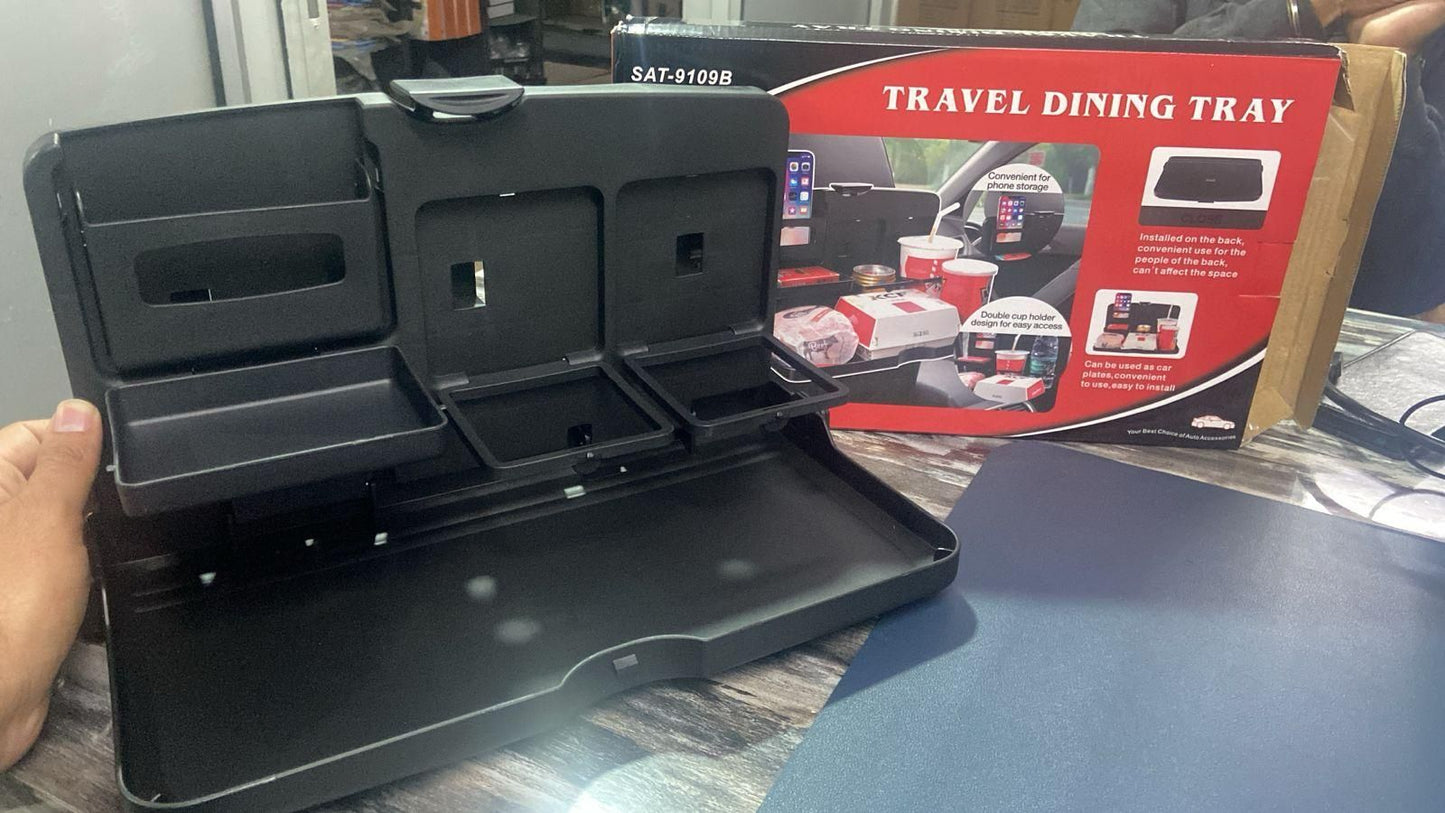 Foldable Car Travel Food Tray