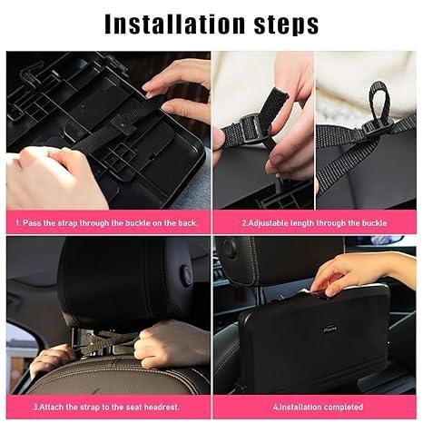 Foldable Car Travel Food Tray
