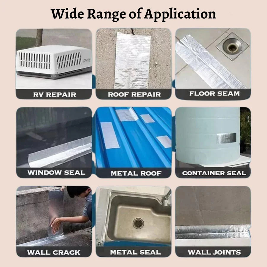Waterproof Repair Aluminum Foil Tape